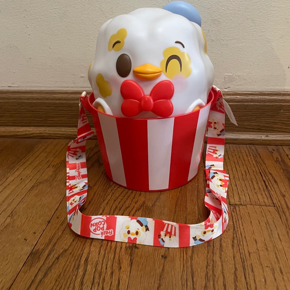 Disney Parks 2024 Donald Duck Munchling 90th Popcorn Bucket
